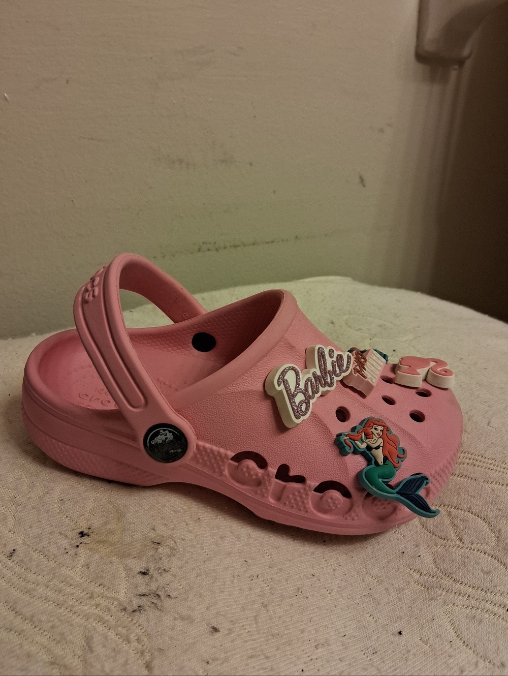 Crocs Kids' Classic Clog - Pink Size C 11 - Picture 8 of 16